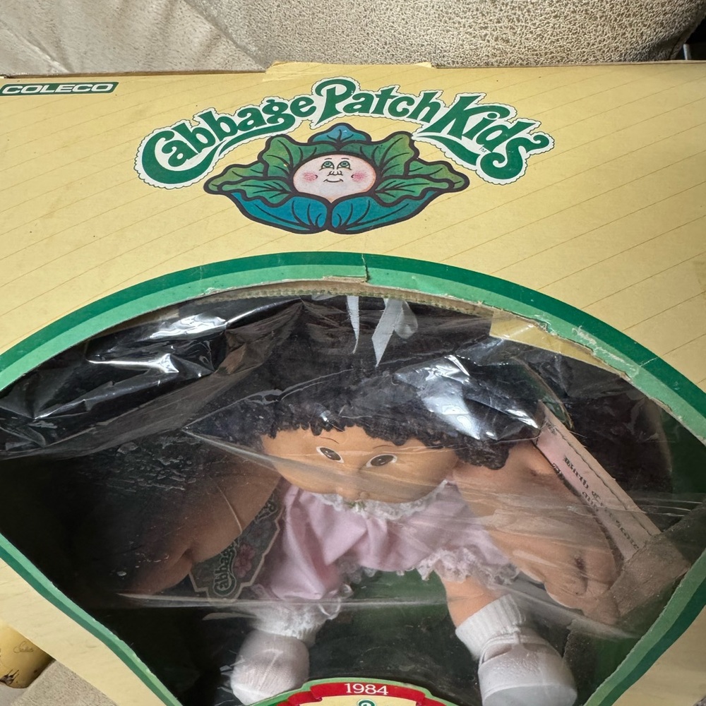 1984 Cabbage Patch Kids Doll Unopened Box - Picture 3 of 6
